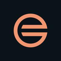Modern creative letter C logo design. Minimal C, CC initial based vector icon