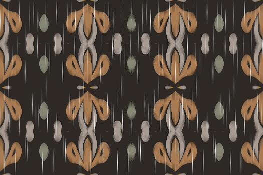 motivo ikat cachemir bordado antecedentes. ikat marco geométrico étnico oriental modelo tradicional.azteca estilo resumen vector ilustración.diseño para textura,tela,ropa,envoltura,pareo.