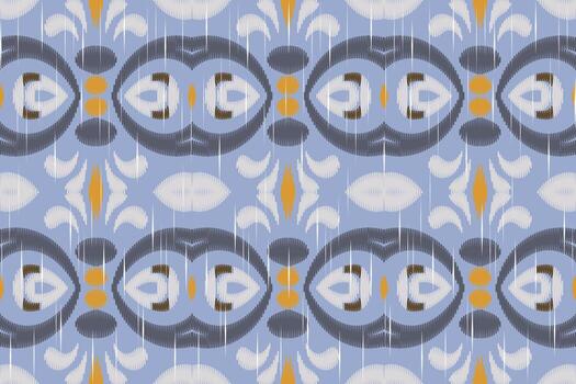 motivo ikat cachemir bordado antecedentes. ikat sin costura modelo geométrico étnico oriental modelo tradicional. ikat azteca estilo resumen diseño para impresión textura,tela,sari,sari,alfombra. vector