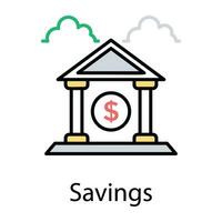 Finance Services Colored Icon vector