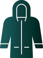 Raincoat Vector Icon Design