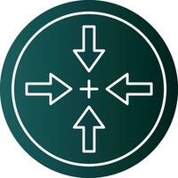 Shrink Vector Icon Design