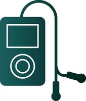 diseño de icono de vector de mp3