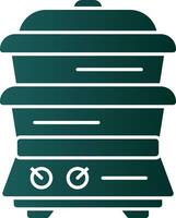 Steamer Vector Icon Design