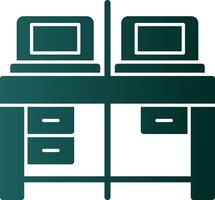 Work Space Vector Icon Design