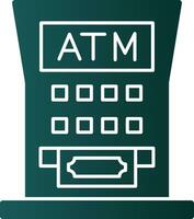 Atm Machine Vector Icon Design