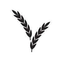 wheat icon vector