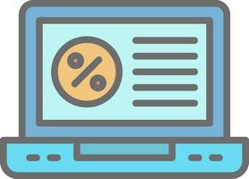 Interest Rate Vector Icon Design