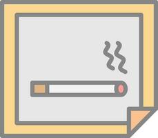 Nicotine Patch Vector Icon Design