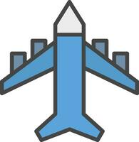 Plane Vector Icon Design