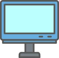 Monitor Vector Icon Design