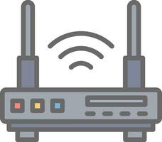 Router Vector Icon Design