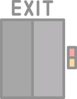 Exit Vector Icon Design