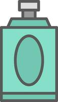 Hip Flask Vector Icon Design