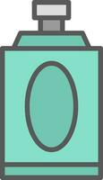 Hip Flask Vector Icon Design