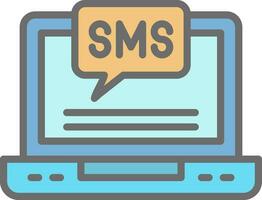 Sms Vector Icon Design