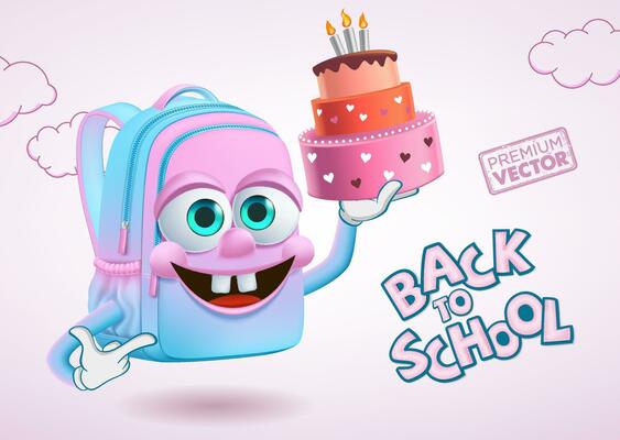 Back To School 3d Vector Art Icons And Graphics For Free Download Back To School 3d Vector Art Icons And Graphics For Free Download