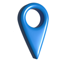 3D Pointer pin location symbol. Marker icon sign. checkpoint icon. png