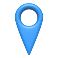 3D Pointer pin location symbol. Marker icon sign. checkpoint icon. png