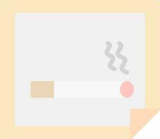Nicotine Patch Vector Icon Design