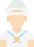 Sailor Vector Icon Design