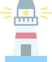 Lighthouse Vector Icon Design