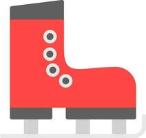 Ice Skate Vector Icon Design