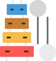 Xylophone Vector Icon Design