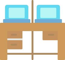 Work Space Vector Icon Design