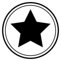 Star icon image. Vector design