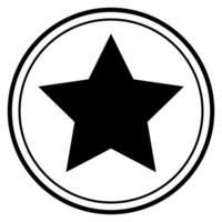 Star icon image. Vector design