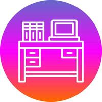 Work Place Vector Icon Design