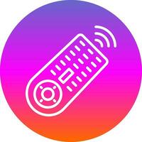 Remote Control Vector Icon Design