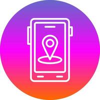 Gps Navigation Vector Icon Design