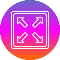Expand Vector Icon Design