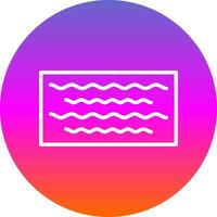 Waves Vector Icon Design