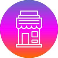 diseño de icono de vector de tienda