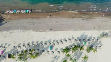 Strand im Fuxian See im Yunnan, China. video