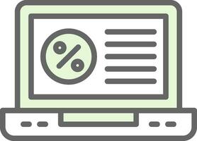 Interest Rate Vector Icon Design