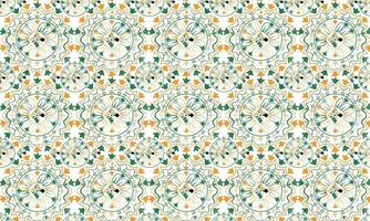 Geometric mosaic patterns vector