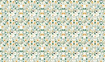 Geometric mosaic patterns vector
