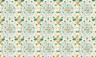 Geometric mosaic patterns vector