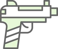 diseño de icono de vector de arma