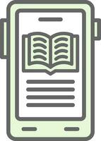 Ebook Vector Icon Design