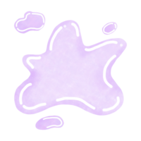 Purper element grafiek png