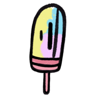 Icecream rainbow, Girlhood png