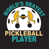 pickleball vector , pickleball camiseta diseño, pickleball camiseta diseño gráfico plantilla