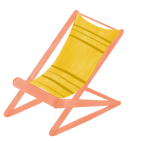 beach chair, summer icon png