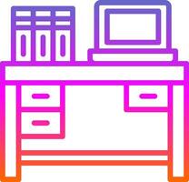 Work Place Vector Icon Design