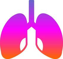 Lung Diseases Vector Icon Design